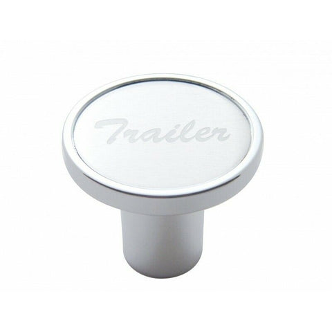 UP Air Brake Trailer Knob Screw-on Chrome Body Silver Aluminum Sticker #23022