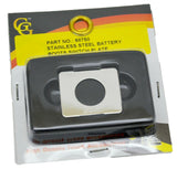 GG Switch Plate for Freightliner Battery Boost Block Letters Stainless #68750