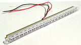 UP LED Light Strip Stop Tail Turn 19 Red LEDs Clear Lens 12" Wide #39776 Each