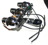 Auxiliary Incandescent Triple Mini Light w/Visor Amber Lens 3 Bulb GG#82780 Each