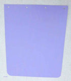 GG Mud Flaps 24" Wide x 30" Long Light Purple Poly 4 Hole 3/16 Thick #30930 Pair