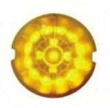 UP Top of Cab Clearance Light for Peterbilt 17 Amber LEDs Clear #38153 Set of 5