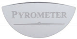 UP Gauge Emblem for International IHC Pyrometer Pyro Stainless Etched #48148