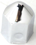 UP Lug Nut Covers 1 1/2" Push-On Pointed Chrome 2 1/4 " Tall #10003 Set of 5