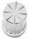 Lug Nut Covers 33mm Push-On 8 Spoke Style Plastic 3 3/8" GG#10233 Set of 60