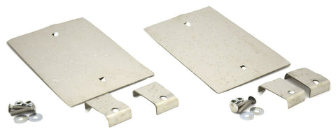 Bumper Tow Pin Covers for 1987-2007 Peterbilt 378 379 Stainless GG#60890 Pair