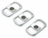 UP Rocker Switch Covers for Freightliner Smoke/Gray Jewel Plstic #42055 Set of 3