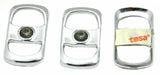 UP Rocker Switch Covers for Freightliner Smoke/Gray Jewel Plstic #42055 Set of 3