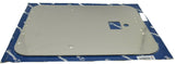 RW Sleeper Storage Door Covers- Freightliner Classic FLD 304 Stainless #N20102