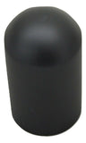 UP Lug Nut Covers 33 mm Screw-On Black Dome Plastic 3 3/4 Tall #10549 Set of 40