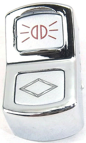 HTS Rocker Switch Cover for Peterbilt 06+ Clearance Light Translucent #4601