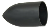 UP Lug Nut Covers 33 mm Screw-On Bullet Matte Black 3 7/8" Tall #10550 Set of 40