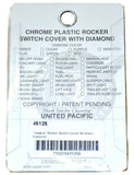 UP Rocker Switch Actuator Cover Hazard Light for Peterbilt Green Jewel #45125