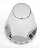 Front Axle Covers 33 mm Screw-On Original Style Dome Hub Cap UP#10260 Pair