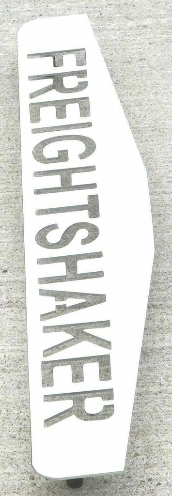 UP Mud Flap Plate/Weight Bottom 24"X4" FREIGHTSHAKER Chrome Stud Mnt #10436 Pair