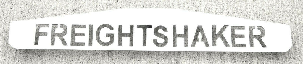 UP Mud Flap Plate/Weight Bottom 24"X4" FREIGHTSHAKER Chrome Stud Mnt #10436 Each