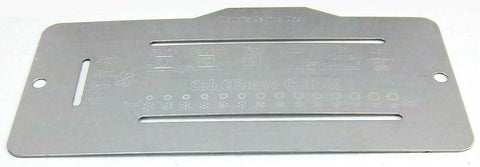 GG A/C Heater Control Plate HVAC for Peterbilt Slider Style Stainless #68328