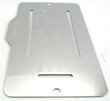 GG A/C Heater Control Plate HVAC for Peterbilt Slider Style Stainless #68328