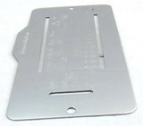 GG A/C Heater Control Plate HVAC for Peterbilt Slider Style Stainless #68328