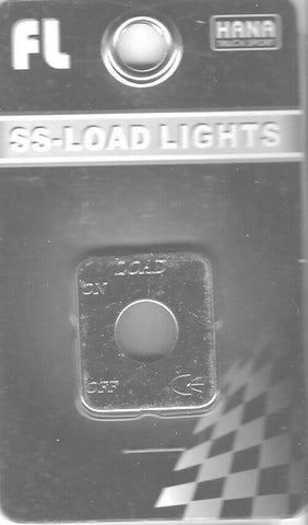 HTS Switch Plate for Freightliner Load Lights Stainless Steel Engraved #FL-1004