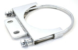 Exhaust Bracket 5" U-Bolt Style with Tab for Peterbilt Chrome UP#10286 Each