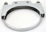 UP Exhaust Bracket 5" U-Bolt Style with Tab for Peterbilt Chrome #10286 Each