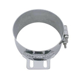 UP Exhaust Butt Joint Clamp for 8" Peterbilt Stack w/Tab Stainless #10322 Each
