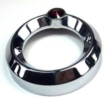 UP Gauge Cover for Peterbilt & Freightliner Red Jewel 2 1/4" Plain #20827 Each