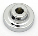 Wiper Control Knob Blue 1" Aluminum Sticker Chrome Knob UP#23031