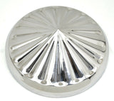 GG Hub Cap Rear 8 1/4" I.D. Pointed Pinwheel Style Stainless Steel #20154 Each