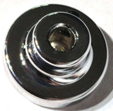 UP Wiper Control Knob Chrome Aluminum w/ Purple Maltese Cross Sticker #23627