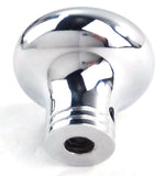 UP Dash Control Deluxe Chrome Aluminum Knob Indented Top-No Jewel #23581 Each