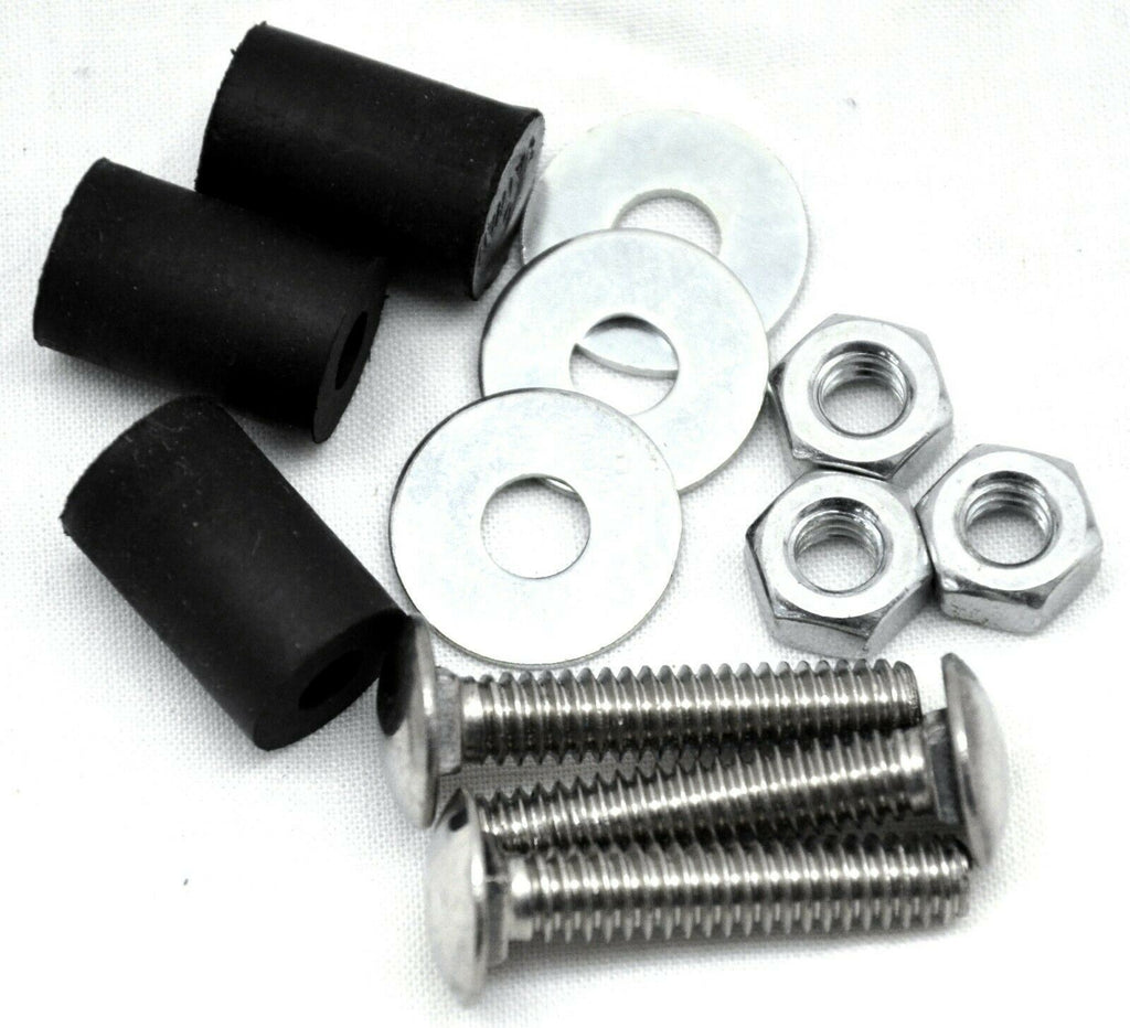 GG Bottom Mudflap Plate Mounting Hardware Stainless Steel #30162- 3 Piece Set