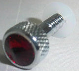 GG Dash Panel Screws for Peterbilt Red Jewel Chrome Fine Thread #67255 Set of 22