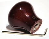 UP Dash Control Knob Fan Air 1" Blue Glossy Sticker Wood Knob #23537 Each