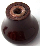 UP Dash Control Knob Wiper Washer 1" Purple Glossy Sticker Wood Knob #23563 Each