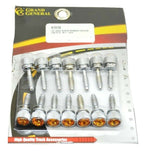 Dash Panel Screws for Peterbilt Coarse Threads Amber Jewel GG#67010 Set of 14