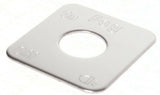 GG Switch Plate for Freightliner Fog Light On/Off Stainless Block Letters #68777