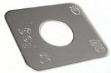 GG Switch Plate for Freightliner Fog Light On/Off Stainless Block Letters #68777