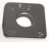 GG Switch Plate for Freightliner Fog Light On/Off Stainless Block Letters #68777