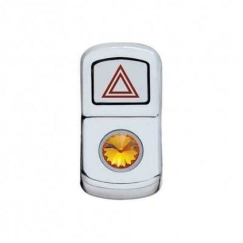 UP Rocker Switch Actuator Cover Hazard Light for Peterbilt Amber Jewel #45122