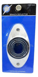 UP Light Branch Deflector Bracket for 2" Light Surface Mount Plastic #34019 Each