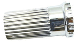 GG Lug Nut Covers 33 mm Screw-On Flat Amber Reflector Plastic 4" #10365 Set of 5
