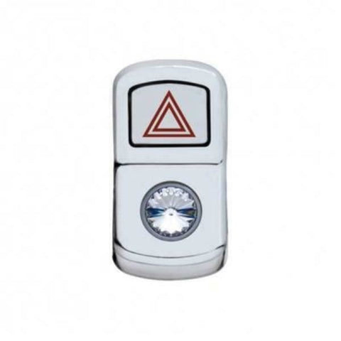 UP Rocker Switch Actuator Cover Hazard Light for Peterbilt Clear Jewel #45124
