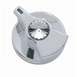UP Engine Shutdown Timer Knob for Peterbilt Clear Jewel Chrome Plastic #41259