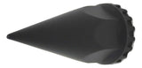 UP Lug Nut Covers 33mm Screw-On Super Spike Matte Black 4 3/4 Tall #10548-5 Pcs