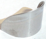 GG Light Visor for Semi Trucks With 2" Sealed Lights Stainless Steel #92487 Pair