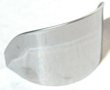 GG Light Visor for Semi Trucks With 2" Sealed Lights Stainless Steel #92487 Pair