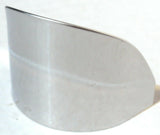 GG Light Visor for Semi Trucks With 2" Sealed Lights Stainless Steel #92487 Pair