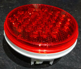 Led Light 4" Round Stop Tail Turn 40 Red LEDs Red Lens 12 Volt #87700 Each